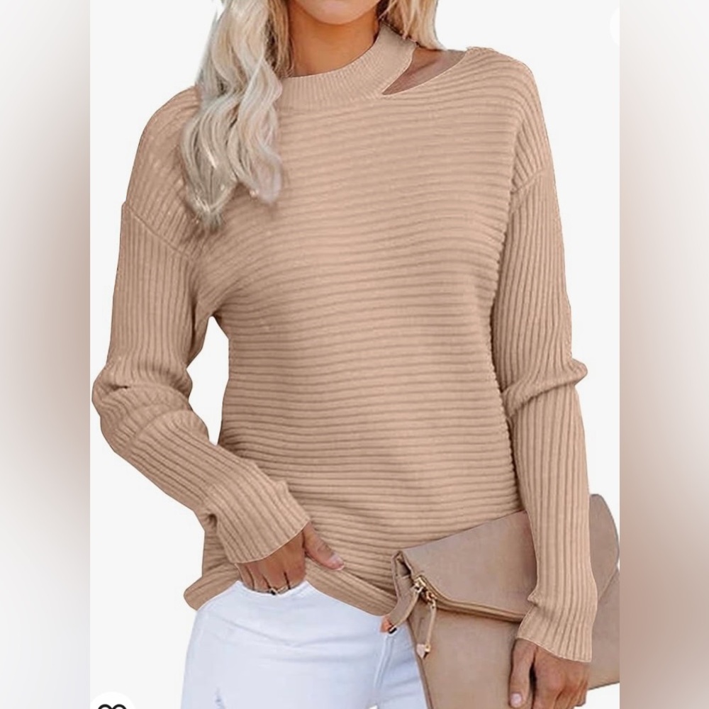 KIRUNDO Women's  Fall Winter Sweater medium